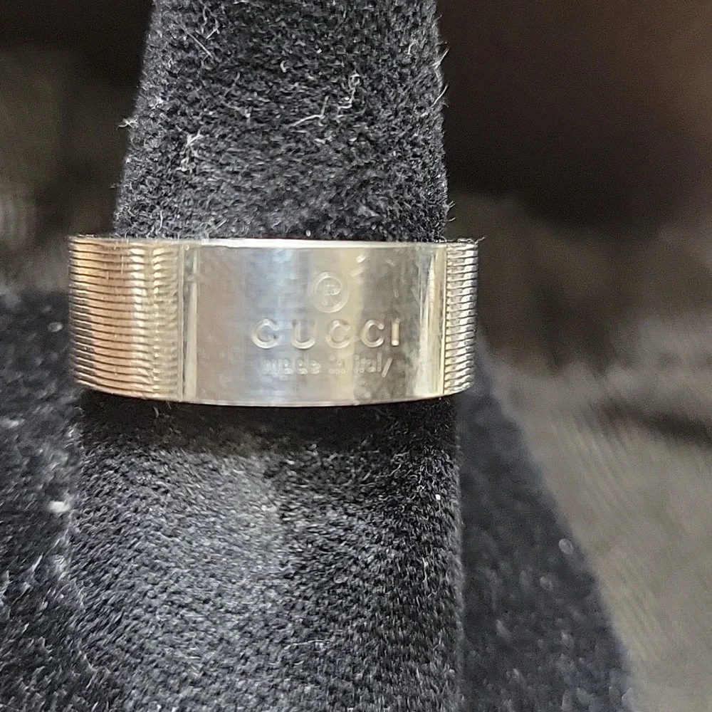 GUCCI VINTAGE 925 BAND RING AUTHENTIC